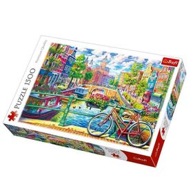 Trefl Amsterdam Canal 1500 Parça Puzzle