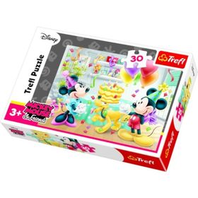 Trefl Birthday Cake Disney Characters 30 Parça Puzzle
