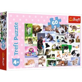 Trefl Cat's World 60 Parça Yapboz