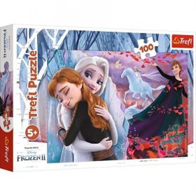 Trefl Çocuk 100 Parça Frozen Karlar Ülkesi Puzzle