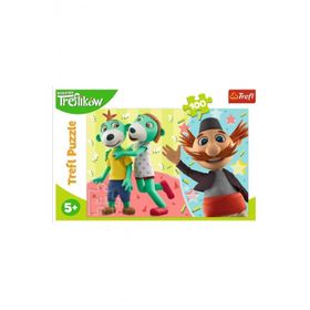 Trefl Çoçuk Puzzle Treflıks And Uncle 100 Parça Puzzle