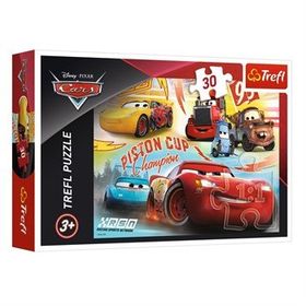 Trefl Disney Cars 3 Champion Team 30 Parça Puzzle