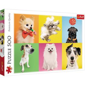 Trefl Dogs 500 Parça Puzzle