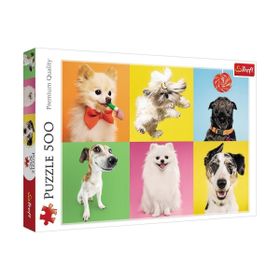 Trefl Dogs 500 Parça Puzzle