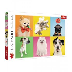 Trefl Dogs 500 Parça Puzzle