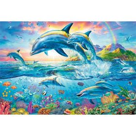 Trefl Dolphin Family 1500 Parça Puzzle