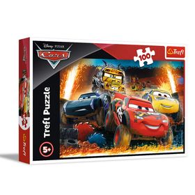 Trefl Extreme Race Disney Cars 100 Parça 5 Yaş ve Üzeri Puzzle