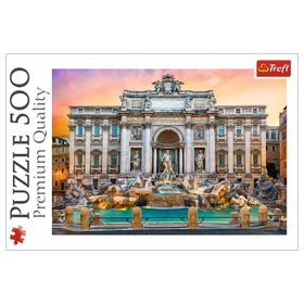 Trefl Fontanna Di Trevi Rome 500 Parça Puzzle