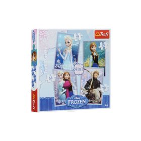 Trefl Frozen 35+48+54+70 Parça 4 lü Puzzle