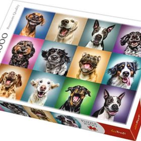 Trefl Funny Dog Portrety 1000 Parça Puzzle