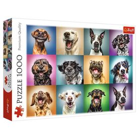 Trefl Funny Dog Portrety 1000 Parça Puzzle
