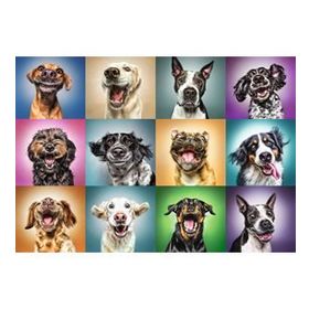 Trefl Funny Dog Portrety 1000 Parça Puzzle