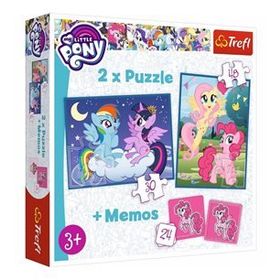 Trefl Hasbro My Little Pony 2/1 Puzzle