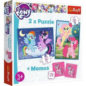 Trefl Hasbro My Little Pony 2/1 Puzzle
