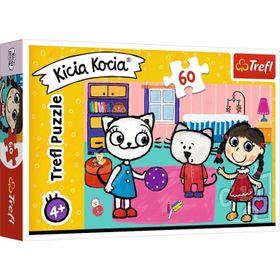 Trefl Kitty Cat With Friends 60 Parça Çocuk Puzzle