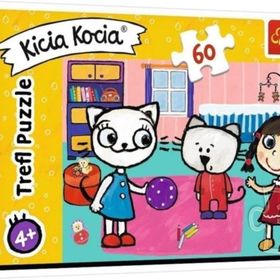 Trefl Kitty Cat With Friends 60 Parça Çocuk Puzzle