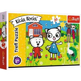 Trefl Kitty Cat's Adventures 30 Parça Puzzle