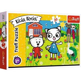 Trefl Kitty Cat's Adventures 30 Parça Puzzle