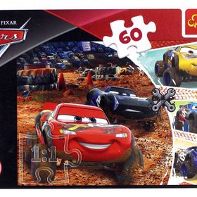 Trefl Lightning McQueen with Friends Disney 60 Parça Puzzle