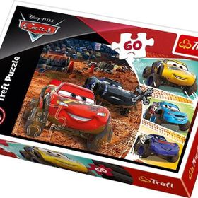 Trefl Lightning McQueen with Friends Disney 60 Parça Puzzle