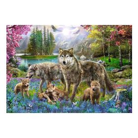 Trefl Lupine Family 1000 Parça Puzzle