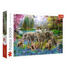 Trefl Lupine Family 1000 Parça Puzzle