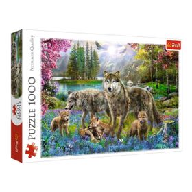 Trefl Lupine Family 1000 Parça Puzzle