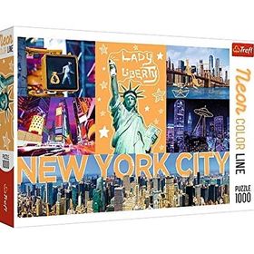 Trefl New York City Neon 1020 Parça Puzzle
