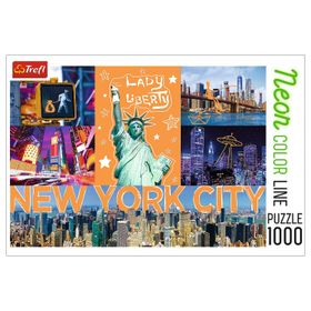 Trefl New York City Neon 1020 Parça Puzzle