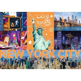 Trefl New York City Neon 1020 Parça Puzzle