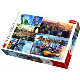 Trefl New York Collage 4000 Parça Puzzle