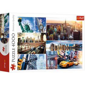 Trefl New York Collage 4000 Parça Puzzle