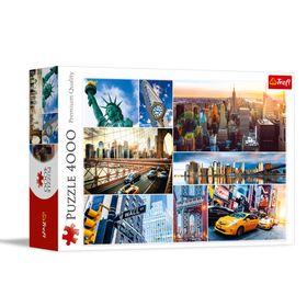 Trefl New York Collage 4000 Parça Puzzle
