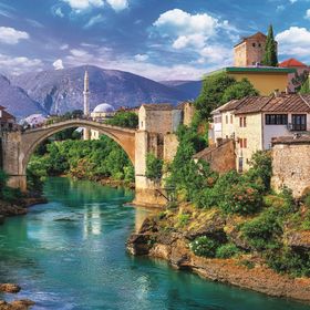 Trefl Old Bridge İn Mostar, Bosnia And Herzerg 500 Parça Puzzle