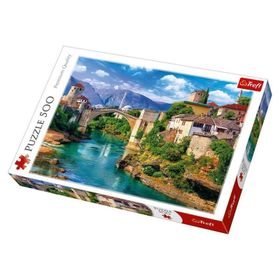 Trefl Old Bridge İn Mostar, Bosnia And Herzerg 500 Parça Puzzle