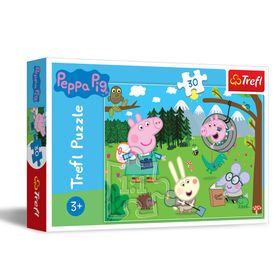 Trefl Peppa Pig Forest Expedition 30 Parça Jigsaw 3+ Puzzle