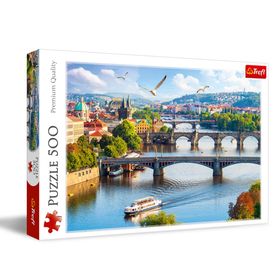 Trefl Prag Çek Cumhuriyeti 500 Parça Yetişkinler ve 10 Yaş Üzeri Çocuklar İçin Üstün Kalite Puzzle