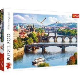 Trefl Prag Çek Cumhuriyeti 500 Parça Yetişkinler ve 10 Yaş Üzeri Çocuklar İçin Üstün Kalite Puzzle