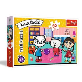 Trefl Puzzle Kicia Kocia Kitty Cat With Friends 60 Parça Yapboz