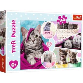 Trefl Puzzle Lovely Kittens 160 Parça Puzzle