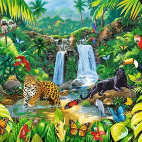 Trefl Puzzle Tropical Forest 2000 Parça Puzzle