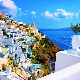 Trefl Santorini Greece 1500 Parça Puzzle
