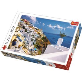 Trefl Santorini Greece 1500 Parça Puzzle
