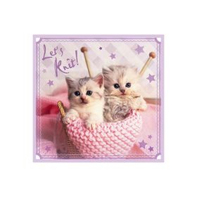 Trefl Sevimli Kedi Yavruları 20+36+50 Parça 3'lü Puzzle
