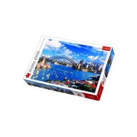 Trefl Sidney Liman ve Köprü 1000 Parça Puzzle