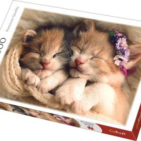 Trefl Sleeping Kittens 500 Parça Puzzle
