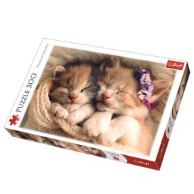Trefl Sleeping Kittens 500 Parça Puzzle