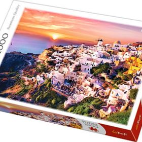 Trefl Sunset Over Santorini 1000 Parça Puzzle