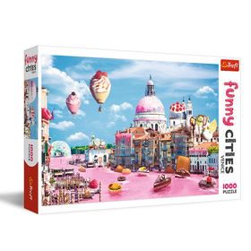 Trefl Venedik'te Tatlılar 1000 Parça Puzzle