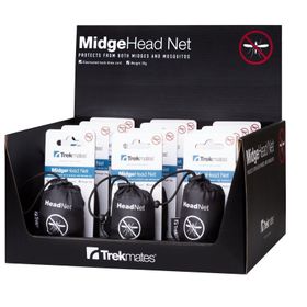Trekmates CDU Black Midge Head Net